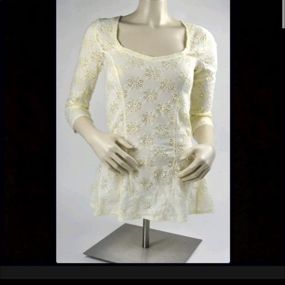 FREE PEOPLE Godet Knit Top - Picture 2 of 10